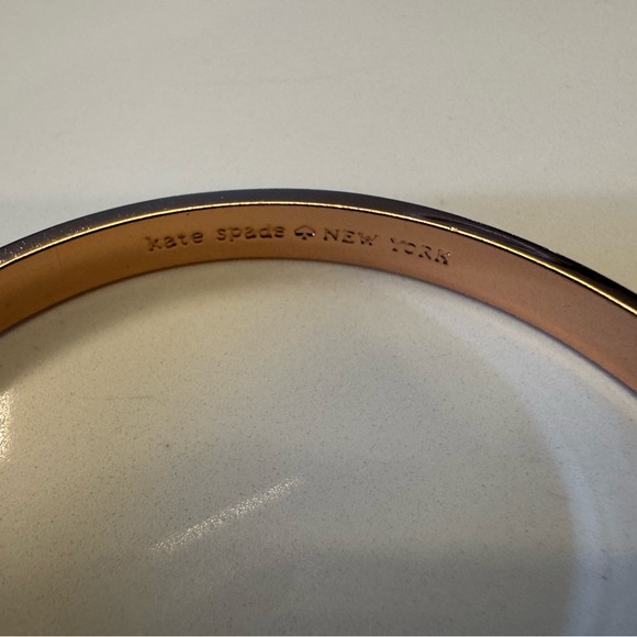 Kate Spade Rose Gold Color Bow Bangle Bracelet - Picture 5 of 8